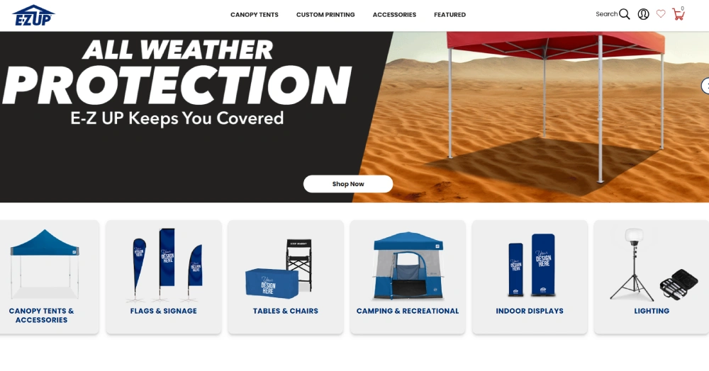 E-Z UP Canopy Tents